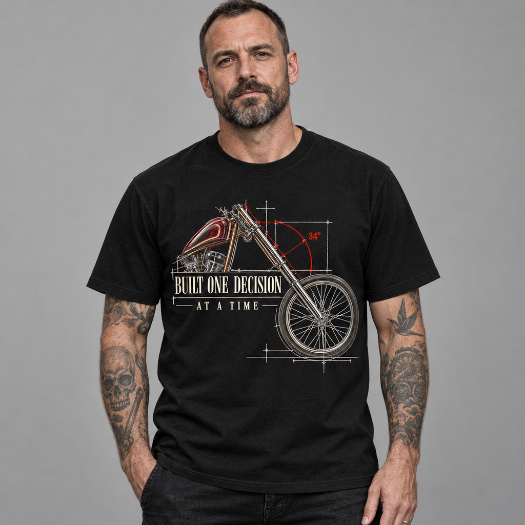 Built One Decision At A Time T SHIRT