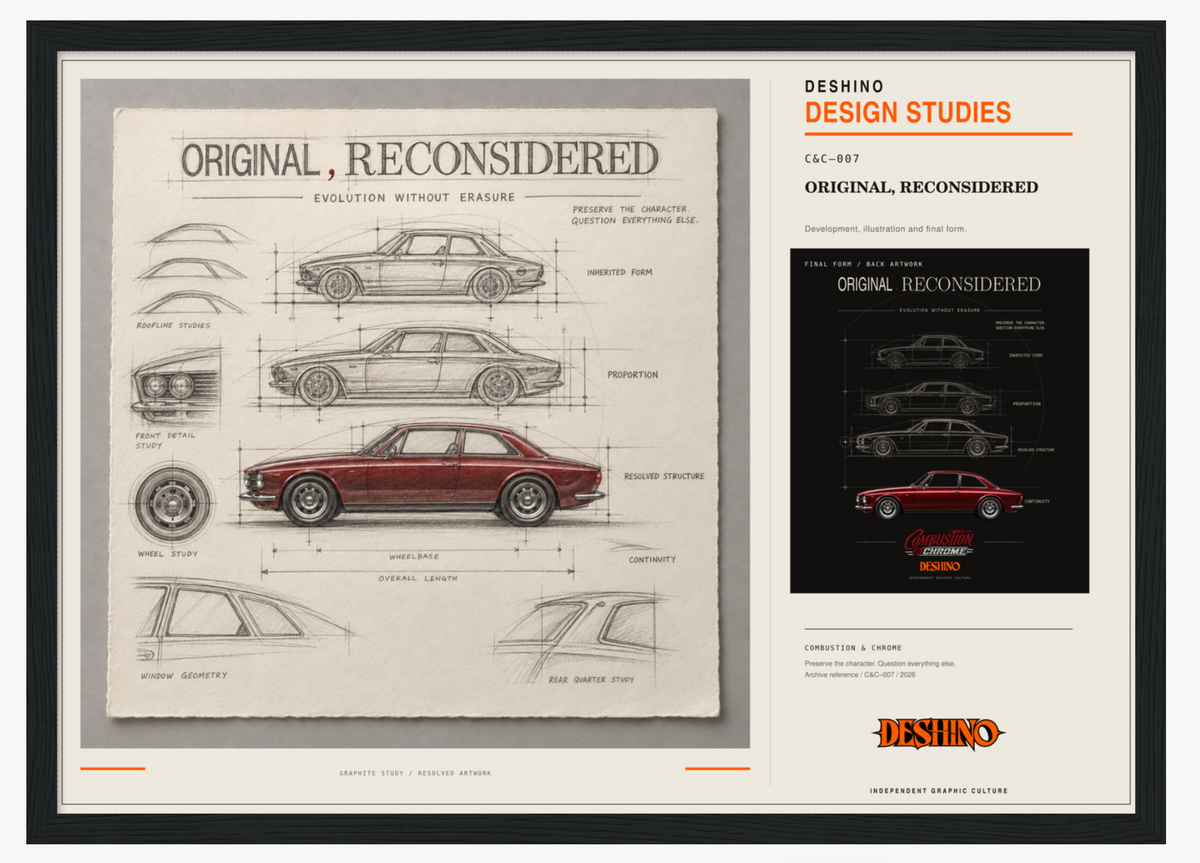 Original Reconsidered Framed Art Print
