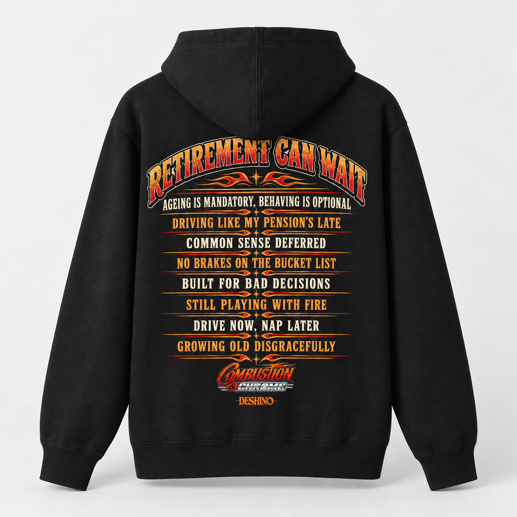 Old Git Hot Rod Hoodie